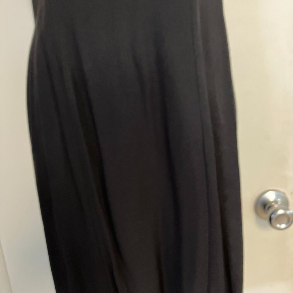 Clever "Little Black Dress" with Cross Straps on Back Size M - Picture 6 of 6